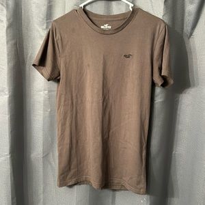 Hollister men’s brown t shirt, size small